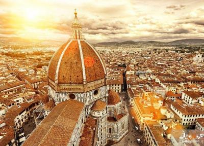 کلیسای سانتا ماریا؛ مهمترین نماد شهر فلورانس، عکس