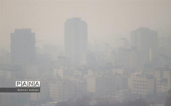 تداوم آلودگی هوای شهر تهران