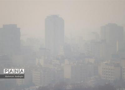 تداوم آلودگی هوای شهر تهران