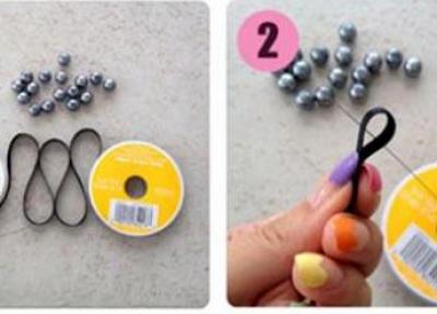 آموزش ساخت دستبند های دخترانه مهره ای