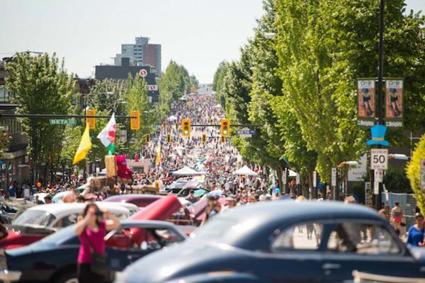 تور کانادا: برگزاری جشنواره خیابانی رایگان در برنابی ونکوور
