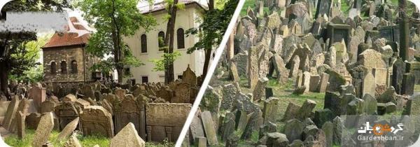 گورستان قدیمی یهودیان در پراگ با 12 لایه قبر !