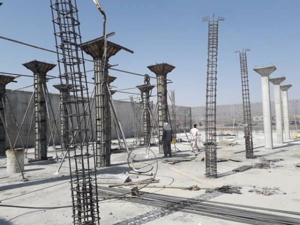 طراحی سایت: شروع ساخت ایستگاه پمپاژ سایت مخزن جمع آوری آب شهر یزد